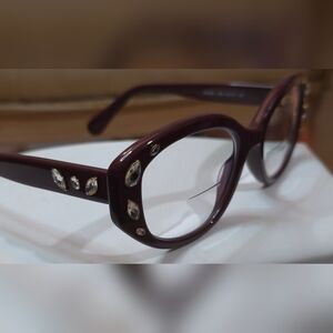 SWAROVSKI CRYSTAL EYEGLASS FRAMES Like New